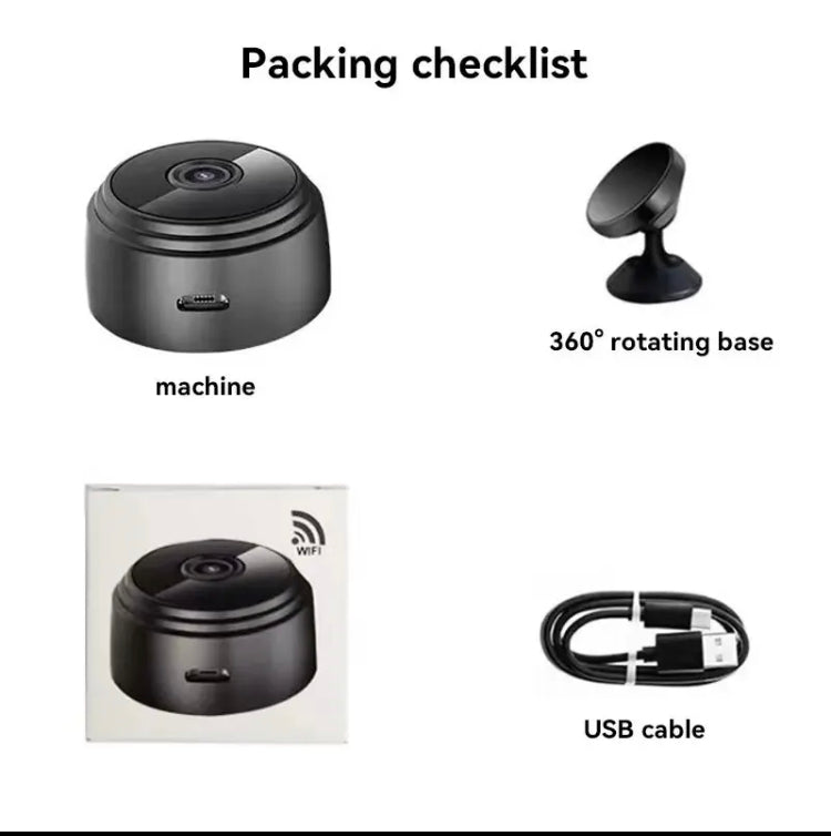 Wi-Fi Wireless Security Camera